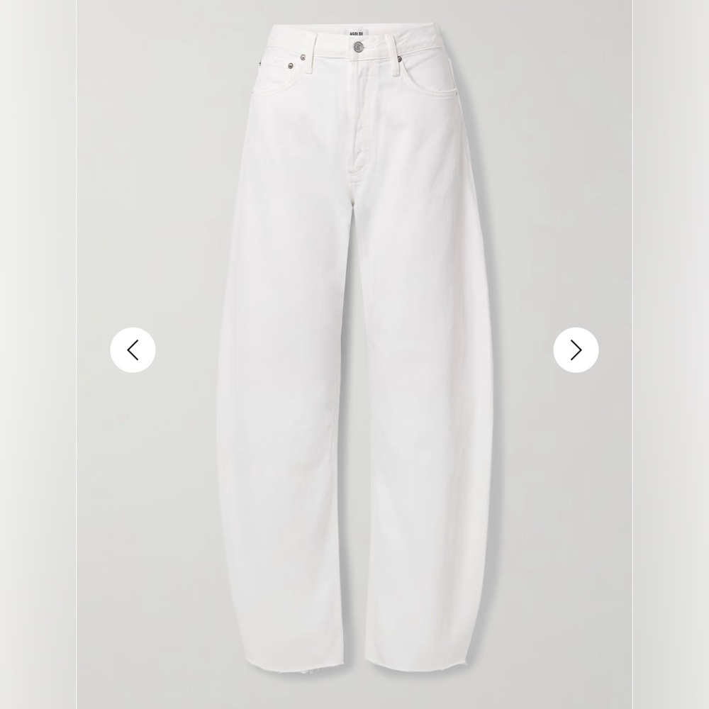 Agolde Crisp White Denim